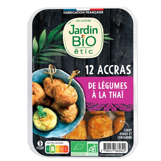 eau thermale jonzac Accras de légumes à la Thai