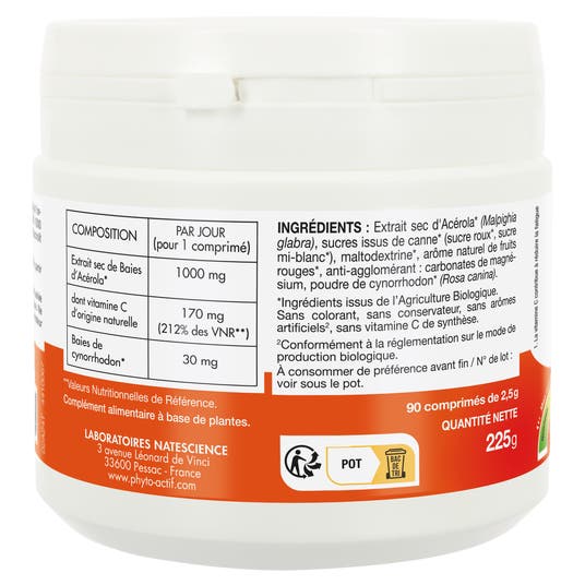 Eau Thermale Jonzac Acérola Bio 1000 33% Offerts