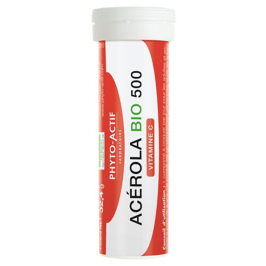 eau thermale jonzac Acérola Bio 500 + 1 tube offert