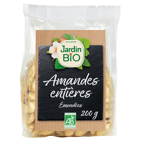 eau thermale jonzac Amandes entières émondées bio