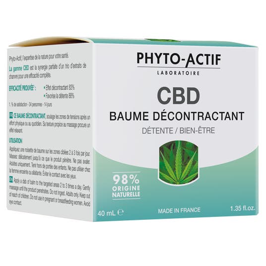 Eau Thermale Jonzac Baume Décontractant CBD