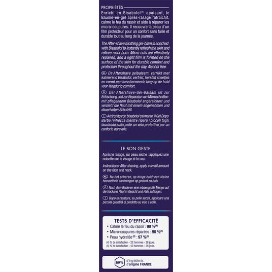 Eau Thermale Jonzac Baume-en-gel Après-rasage