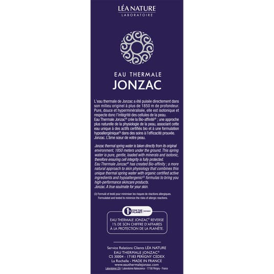 Eau Thermale Jonzac Baume-en-gel Après-rasage