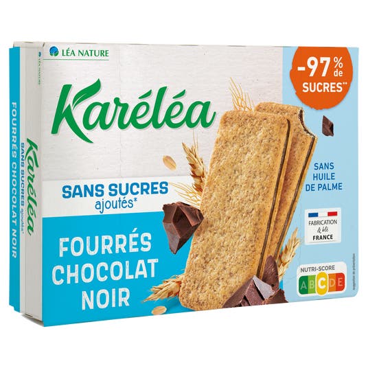 Eau Thermale Jonzac Biscuits Fourrés Chocolat Noir