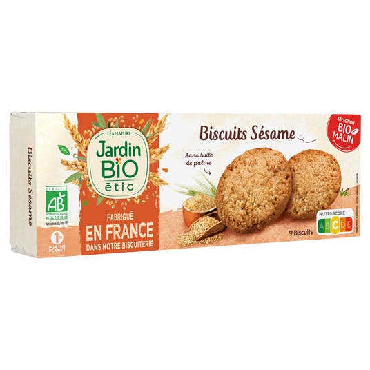 Eau Thermale Jonzac Biscuits Sésame Bio