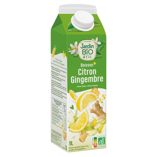 Eau Thermale Jonzac Boisson Citron Gingembre