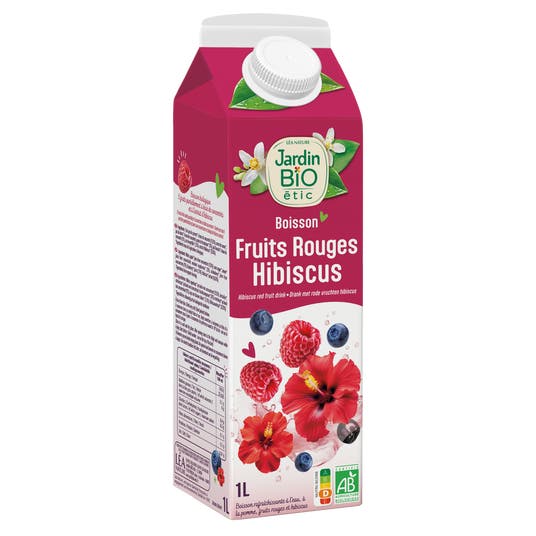 Eau Thermale Jonzac Boisson Fruits Rouges Hibiscus