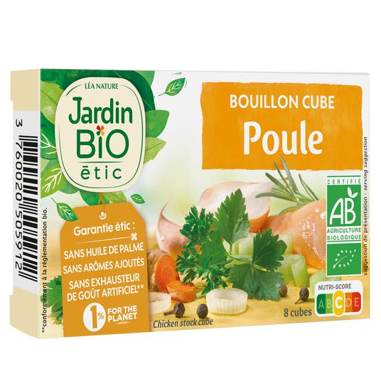 Eau Thermale Jonzac Bouillon Cube Bio Poule