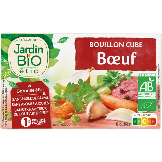 Eau Thermale Jonzac Bouillon Cube Boeuf - Bio