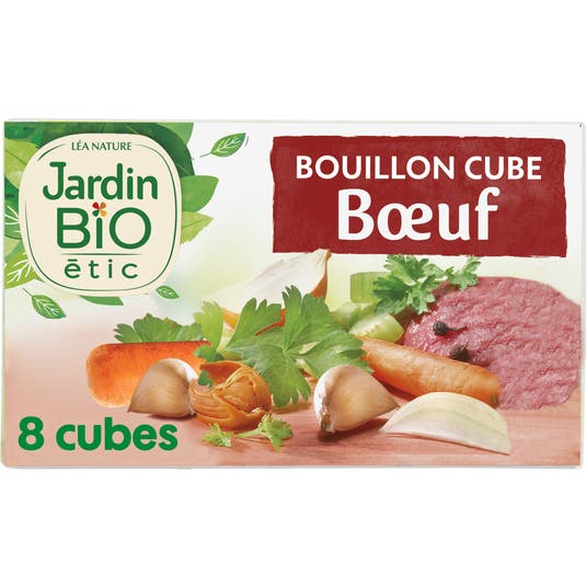 eau thermale jonzac Bouillon cube Boeuf - bio
