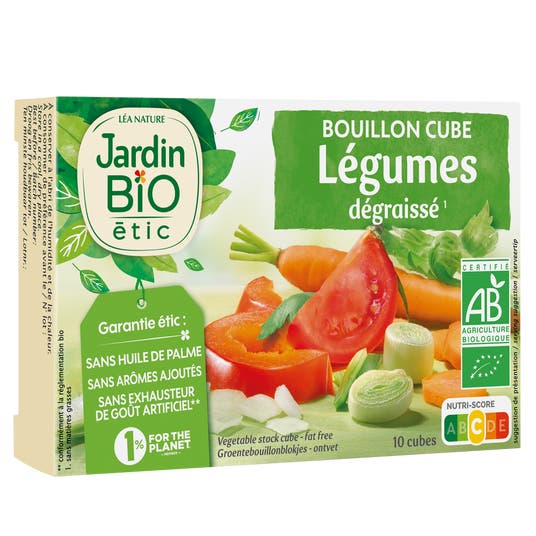Eau Thermale Jonzac Bouillon Cube Légumes - Bio