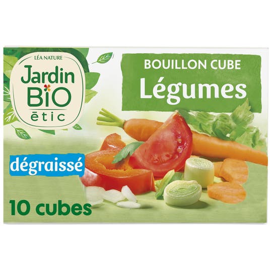 eau thermale jonzac Bouillon cube légumes - bio
