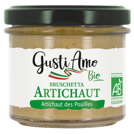 eau thermale jonzac Bruschetta Artichaut - bio