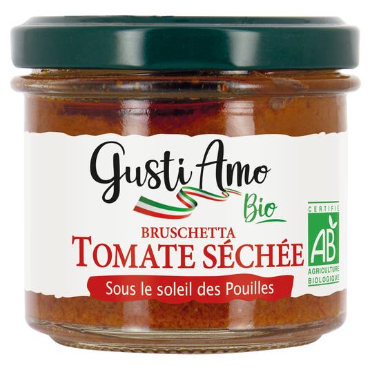 eau thermale jonzac Bruschetta Tomate séchée - bio