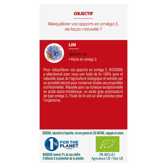 Eau Thermale Jonzac Capsule Oméga 3 - Bio