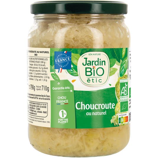 Eau Thermale Jonzac Choucroute Au Naturel - Bio