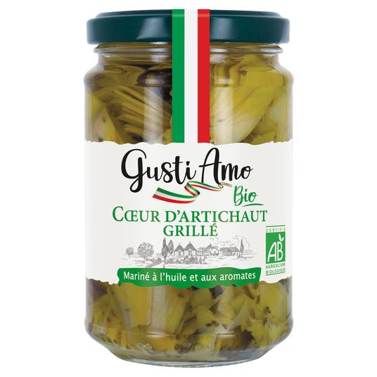 eau thermale jonzac Cœur d'Artichaut grillé - bio