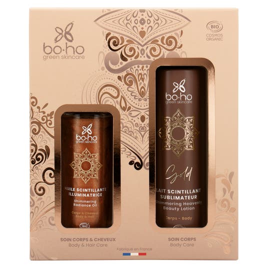 Eau Thermale Jonzac Coffret Lait Et Huile Gold