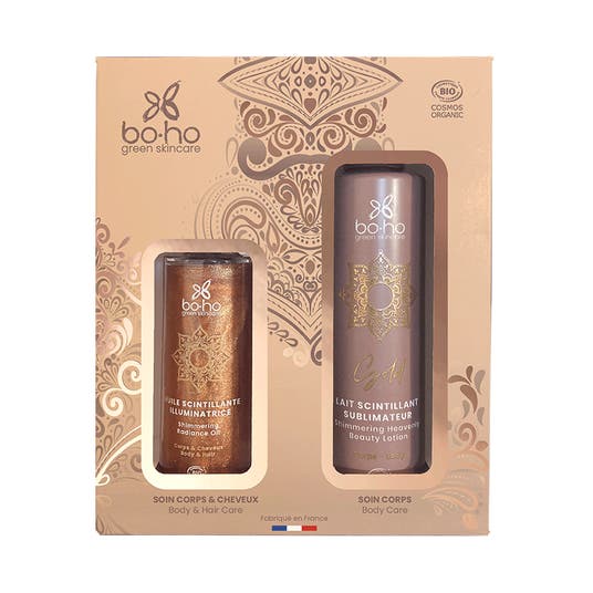 eau thermale jonzac Coffret Lait et Huile Gold