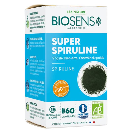 Eau Thermale Jonzac Comprimés Super Spiruline - Bio