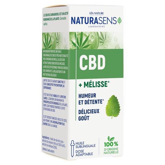 Eau Thermale Jonzac Compte-goutte CBD 4% Mélisse