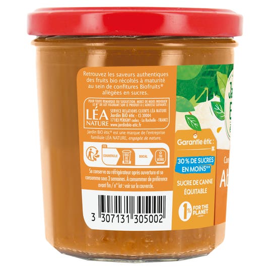 Eau Thermale Jonzac Confiture Extra Abricot - Bio