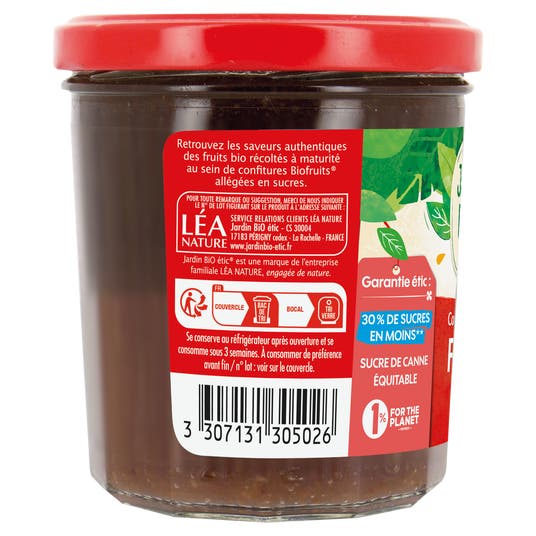 Eau Thermale Jonzac Confiture Extra Fraise - Bio