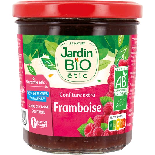 Eau Thermale Jonzac Confiture Extra Framboise - Bio