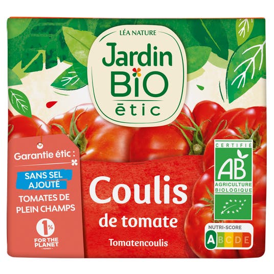 Eau Thermale Jonzac Coulis De Tomate Bio De France