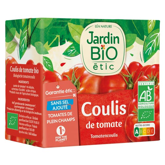 Eau Thermale Jonzac Coulis De Tomate Bio De France