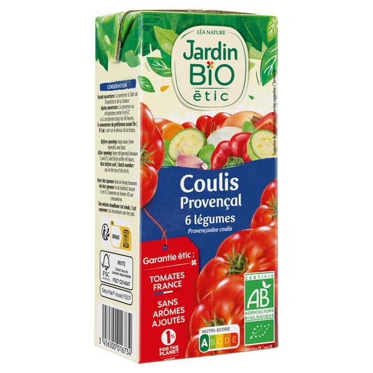 Eau Thermale Jonzac Coulis Provençal-bio