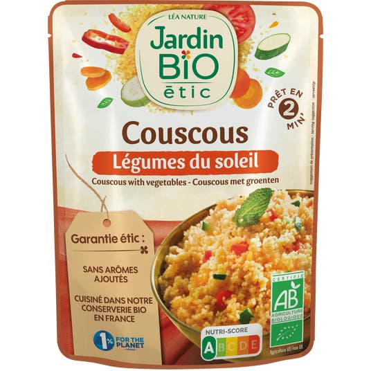 Eau Thermale Jonzac Couscous Aux Légumes - Bio