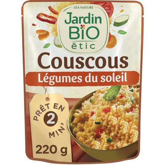 eau thermale jonzac Couscous aux légumes - bio