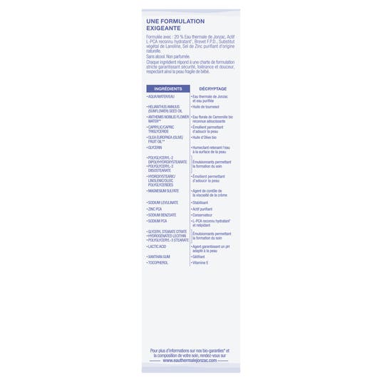 Eau Thermale Jonzac Crème De Change