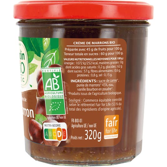 Eau Thermale Jonzac Crème De Marron - Bio