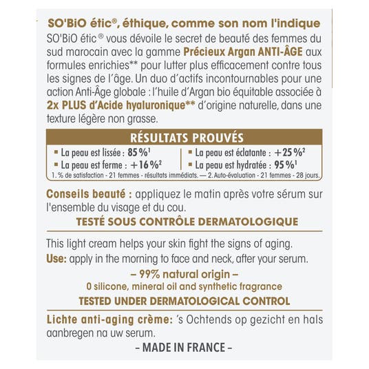 Eau Thermale Jonzac Crème Légère Anti-Âge Jour