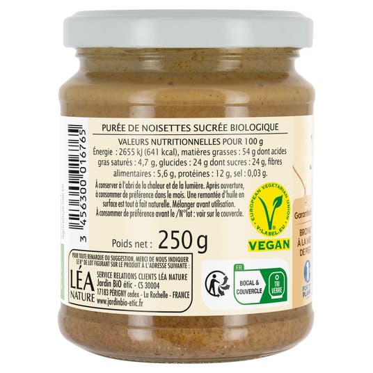 Eau Thermale Jonzac Délice De Noisettes-bio