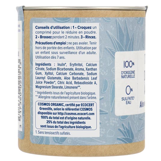 Eau Thermale Jonzac Dentifrice à Croquer Blancheur