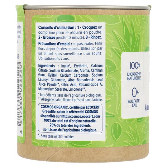 Eau Thermale Jonzac Dentifrice à Croquer Fraîcheur