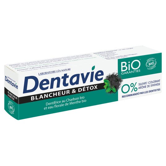 Eau Thermale Jonzac Dentifrice Blancheur Et Détox
