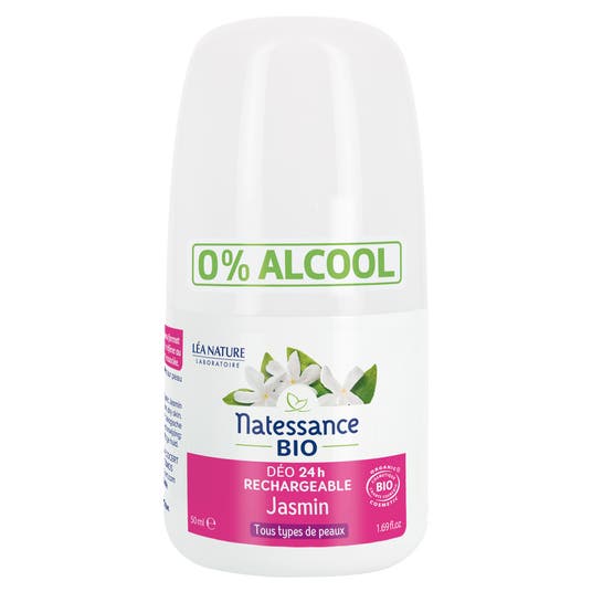 eau thermale jonzac Déo 24h rechargeable Jasmin