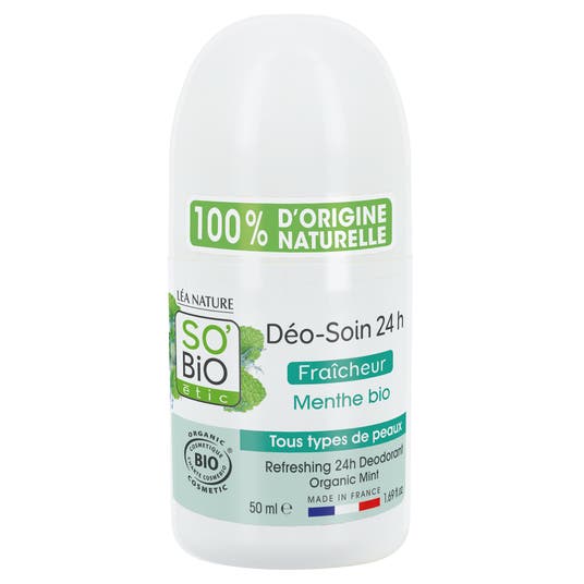 Eau Thermale Jonzac Déo-soin Fraicheur Menthe Bio