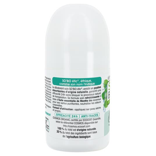 Eau Thermale Jonzac Déo-soin Fraicheur Menthe Bio