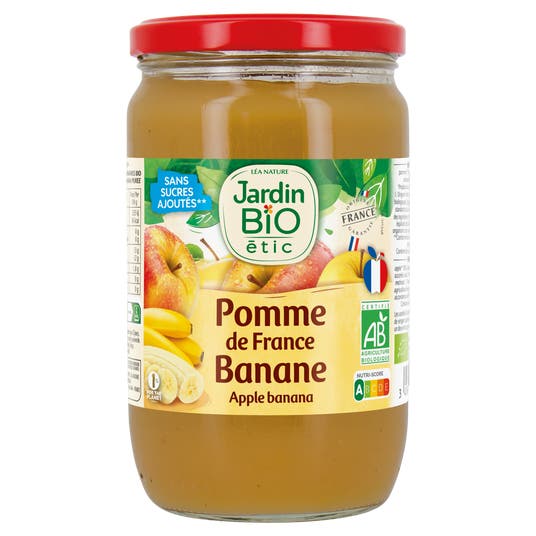 Eau Thermale Jonzac Dessert Pomme Banane - Bio