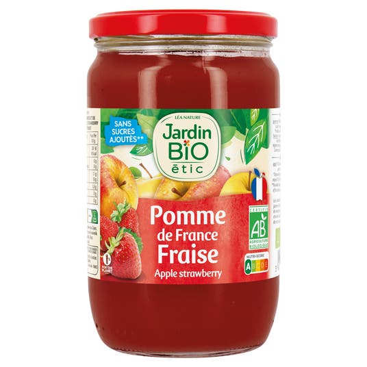 Eau Thermale Jonzac Dessert Pomme Fraise - Bio