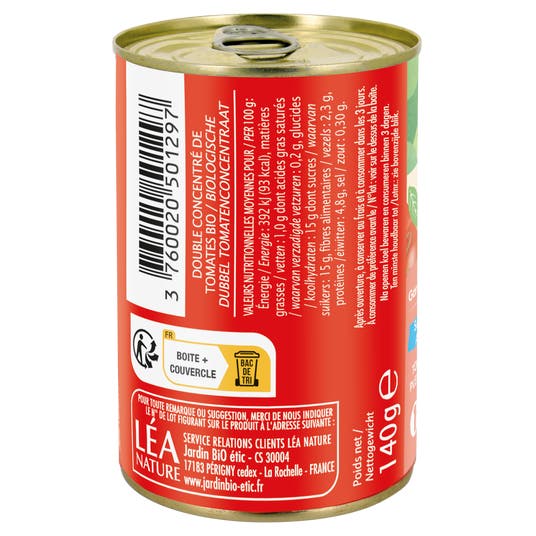 Eau Thermale Jonzac Double Concentré De Tomate - Bio