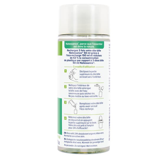 Eau Thermale Jonzac Éco-recharge Déo 24h Aloe Vera