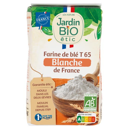 Eau Thermale Jonzac Farine De Blé Blanche T 65 - Bio