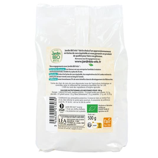 Eau Thermale Jonzac Farine De Coco - Bio