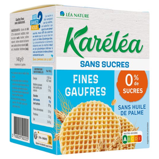 Eau Thermale Jonzac Fines Gaufres Sans Sucres